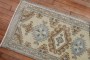 Vintage Persian Neutral Tone Mini Rug No. 31617