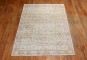 Worn Turkish Green Hereke Antique Rug No. 31621