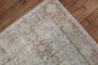 Worn Turkish Green Hereke Antique Rug No. 31621