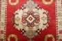 Red Turkish Square Sivas Rug No. 31668