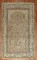 Brown Green Persian Isfahan Mihrab Rug No. 31707