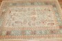 Ivory Antique Turkish Ghiordes Rug No. 31708