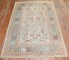 Ivory Antique Turkish Ghiordes Rug No. 31708