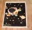 Cotton Vintage Turkish Kandinsky Rug No. 31756