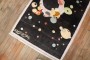 Cotton Vintage Turkish Kandinsky Rug No. 31756