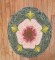 Vintage Hooked Round Rug No. 31767