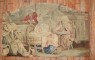 Antique Tapestry Great for Upholstery Or Pillow No. 31786