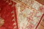 Red Angora Wool Oushak Scatter Rug No. 31796