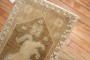 Lion Vintage Turkish Mini Rug No. 31818