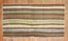 Vintage Horizontal Turkish Deco Striped rug No. 31820