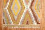 Small Turkish Kilim Flatwave No. 31887