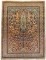 Pictorial Paradise Tabriz Rug No. 4050