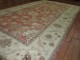 Soft Red Vintage Turkish Oushak Rug No. 6238