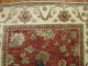 Soft Red Vintage Turkish Oushak Rug No. 6238