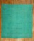 Emerald Green Overdye Antique Angora Oushak Rug No. 6651