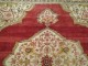 Deep Red Antique Turkish Sivas Square Rug No. 6858