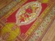 Bright Floral Turkish Ghiordes Runner No. 7112