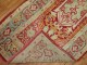 Antique Pink Red Oushak Runner No. 7200