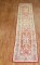 Antique Pink Red Oushak Runner No. 7200