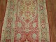 Antique Pink Red Oushak Runner No. 7200