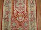 Antique Pink Red Oushak Runner No. 7200