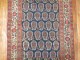 Navy Fine Persian Paisley runner No. 7251