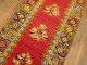 Bright Floral Antique Turkish Runner No. 7545