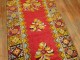 Bright Floral Antique Turkish Runner No. 7545