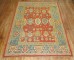 Orange Antique Oushak Rug No. 7597