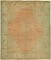 Oversize Soft Peach Antique Turkish Oushak Rug No. 7674