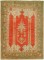Antique Scroll Oversize Oushak Rug No. 7694