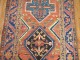 Wide Colorful Persian Heriz Runner No. 7716