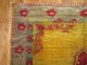 Bright Yellow Vintage Turkish Gallery Rug No. 7724