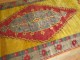 Bright Yellow Vintage Turkish Gallery Rug No. 7724