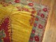 Bright Yellow Vintage Turkish Gallery Rug No. 7724