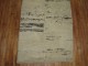 White Brown Antique Moroccan Runner No. 7779