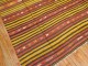 Room SIze Striped Turkish Kilim No. 7989