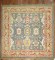 Green Square Turkish Repro Rug No. 8044