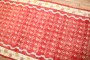 Red Turkish Ghiordes Runner No. 8050