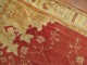 Red Antique Room Size Turkish Oushak Rug No. 8067