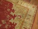 Red Antique Room Size Turkish Oushak Rug No. 8067