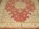 Red Antique Room Size Turkish Oushak Rug No. 8067