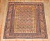 Square Mustard Shirvan Antique Rug No. 8097