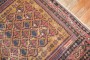 Square Mustard Shirvan Antique Rug No. 8097