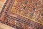 Square Mustard Shirvan Antique Rug No. 8097