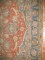 Antique Orange Blue Tabriz Rug No. 8213