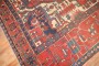 Antique Serapi Rug With Human Elements No. 8215