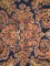 Navy Antique Persian Sarouk Rug No. 8228