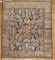 Navy Antique Persian Sarouk Rug No. 8228
