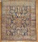 Navy Antique Persian Sarouk Rug No. 8228